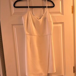 Elegant White Women's Dress